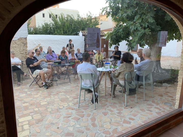 Última conversa literària a Sitges. Col·lectiu Mir Geribert