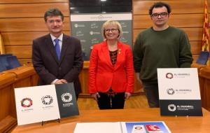 Un logotip optimista i integrador, escollit com a imatge gràfica d’”El Vendrell, Capital de la Cultura Catalana 2020”. Ajuntament del Vendrell