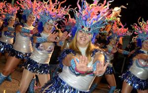 Una vintena de carrosses i 1.500 participants llueixen la rua del Carnaval de Canyelles