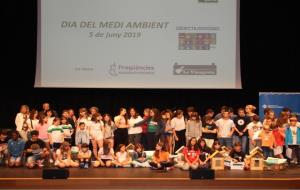 Uns 200 infants i joves celebren el Dia Mundial del Medi Ambient a Vilanova. Ajuntament de Vilanova