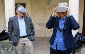 Vilafranca del Penedès recrea l’edat mitjana amb ulleres de realitat virtual