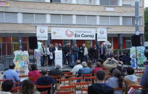 Vilafranca en Comú tanca la campanya fent una crida a 
