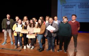 Vilafranca lliura els premis Creajove en el marc de la 17a Jornada de l’Emprenedor. Ajuntament de Vilafranca