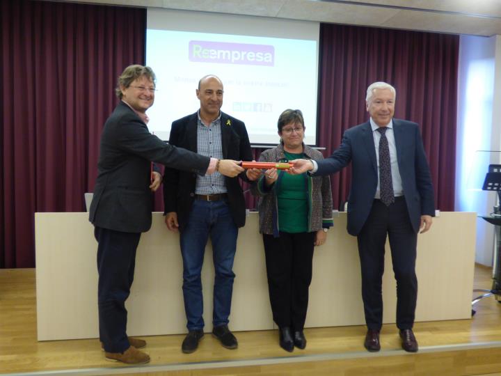 Vilafranca renova el seu compromís amb Reempresa per garantir la continuïtat de les empreses locals. Ajuntament de Vilafranca