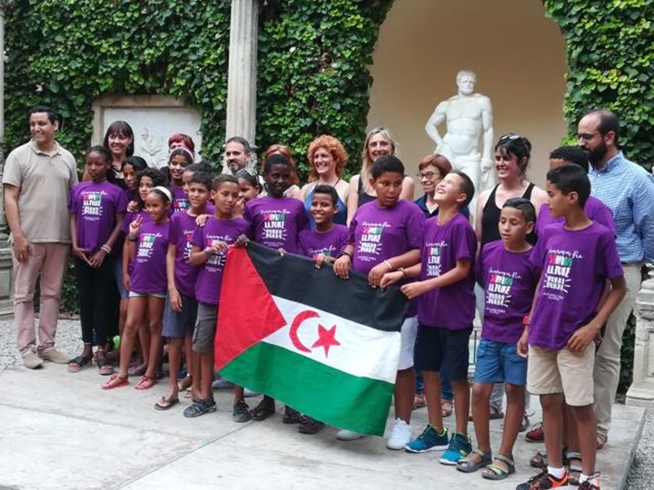 Vilanova acull 22 infants sahrauís que passaran l'estiu 
