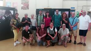 Vilanova inaugura la segona exposició de fotografies de la Festa Major al Mercat del Centre. Aroa Tort