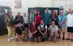 Vilanova inaugura la segona exposició de fotografies de la Festa Major al Mercat del Centre. Aroa Tort