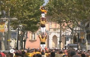 Vilanova incorpora el pilar caminant dels Bordegassos al Protocol de Festa Major. Bordegassos