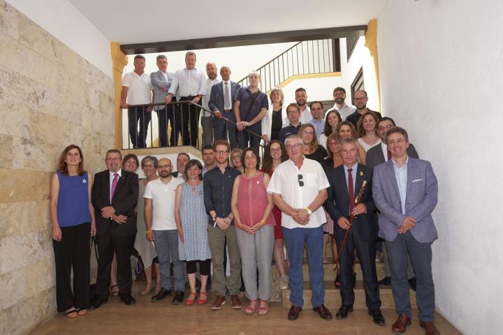 Xavier Lluch repeteix com a president del Consell Comarcal de l'Alt Penedès amb els vots de Junts i PSC. CC Alt Penedès