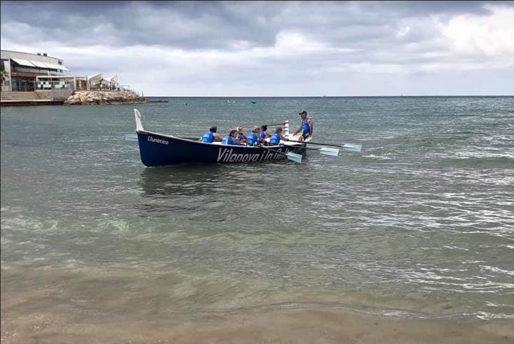 XXè desafiament de Llaguts entre Torredembarra, Calafell i Vilanova. Eix