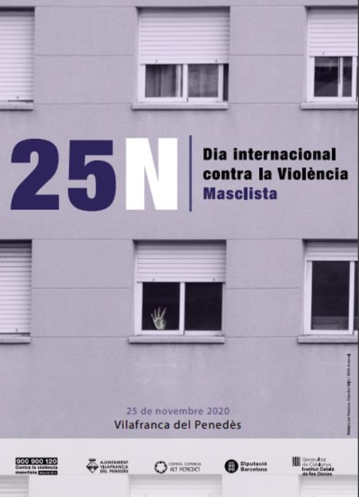 25N-Dia internacional per a l’eliminació de la violència envers les dones a Vilafranca