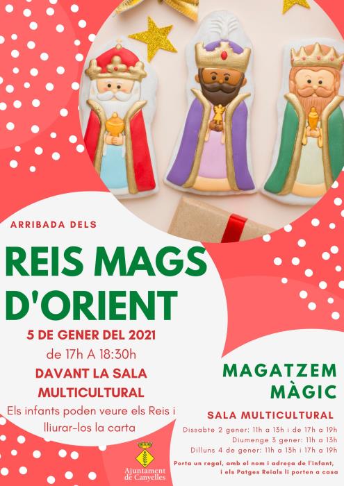 Arribada dels Reis mags a Canyelles