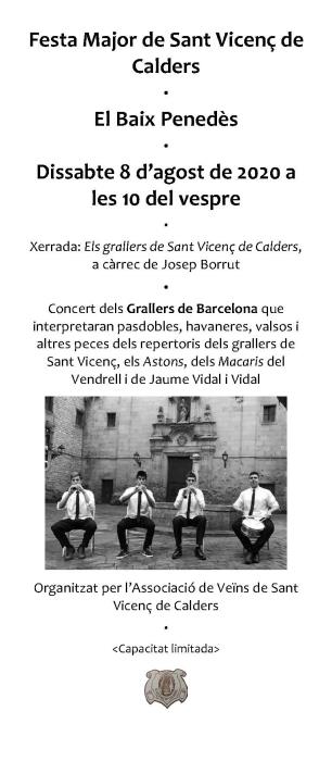 Concert dels Grallers de Barcelona