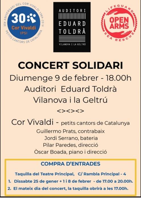 Concert solidari Proactiva Open Arms amb el Cor Vivaldi