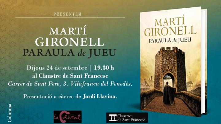 Presentació del llibre 'Paraula de jueu', de Martí Gironell