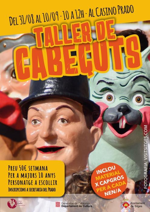 Taller de cabeçuts al Casino Prado