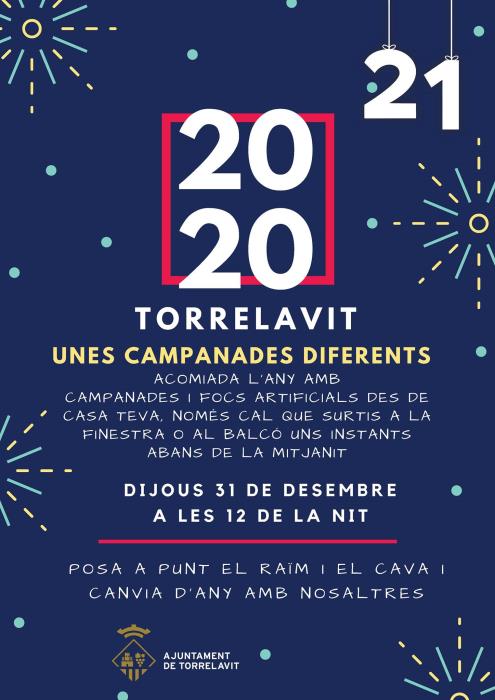 Torrelavit acomiada l’any amb focs artificials