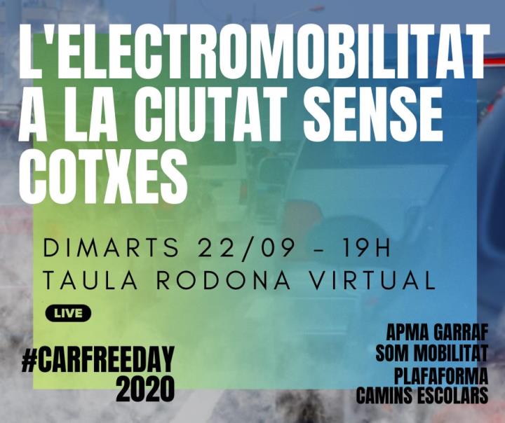 Trobada virtual del Dia Mundial Sense Cotxes