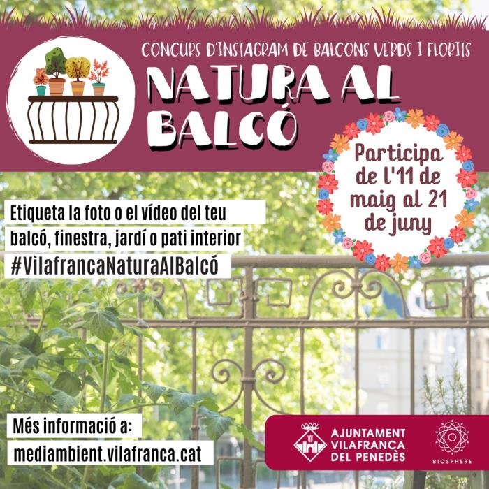 Vilafranca Natura al balcó