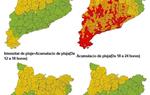 Alerta del Pla INUNCAT per l'episodi de pluges i fort onatge al Penedès. EIX