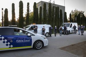 Àltima rep a Vilafranca el reconeixement dels cossos de seguretat per la seva tasca durant la pandèmia