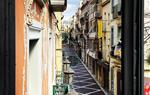 Carrer Caputxins. Eix