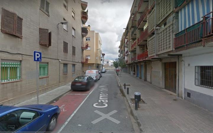 Carrer del Mig del Vendrell. Google Maps