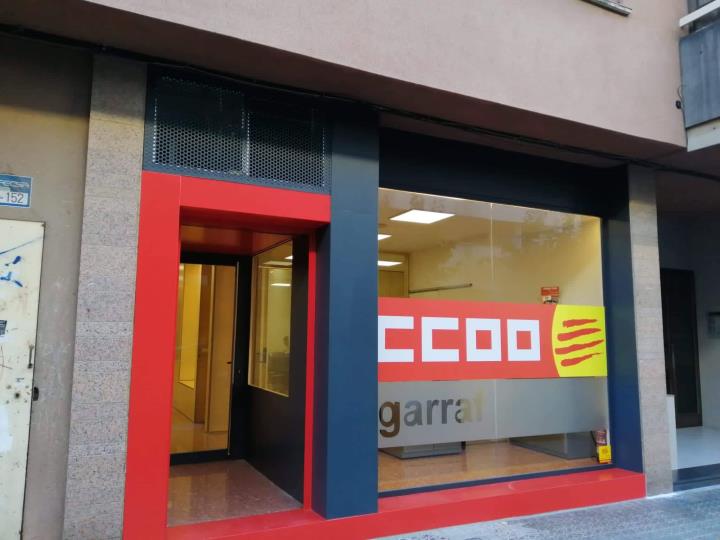 CCOO Garraf crea un espai de suport a Vilanova i la Geltrú per a les persones més vulnerables. CCOO