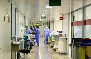 Cinc pacients han mort per coronavirus en les darreres hores a l'hospital de Sant Camil. EIX