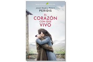 Coberta de 'El corazón con que vivo' de José María Pérez, Peridis. Eix