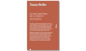 Coberta de 'Incerta història de la veritat' de Xuan Bello. Eix