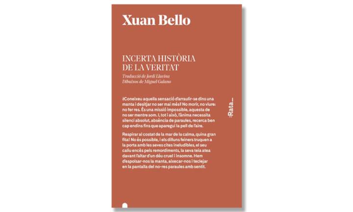 Coberta de 'Incerta història de la veritat' de Xuan Bello. Eix