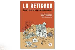 Coberta de 'La Retirada, éxodo y exilio de los republicanos españoles'. Eix