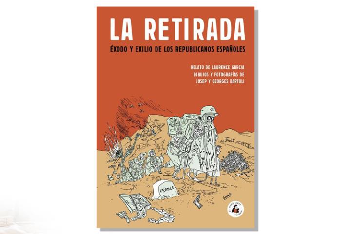 Coberta de 'La Retirada, éxodo y exilio de los republicanos españoles'. Eix