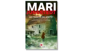 Coberta de 'Las trampas del afecto' de Mari Jungstedt. Eix