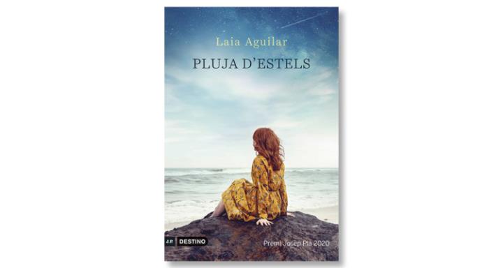 Coberta de 'Pluja d’estels' de Laia Aguilar. Eix