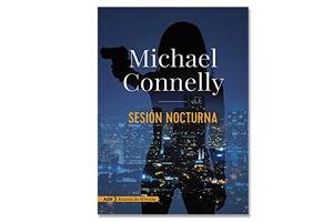 Coberta de 'Sesión Nocturna' de Michael Connelly. Eix