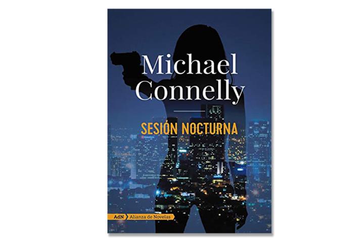 Coberta de 'Sesión Nocturna' de Michael Connelly. Eix
