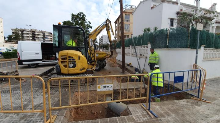 Comença el pla de renovació de la xarxa d’aigua de Cunit. Ajuntament de Cunit