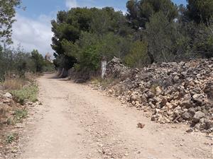 Comencen els treballs per arranjar diversos camins rurals a Vilanova. Ajuntament de Vilanova