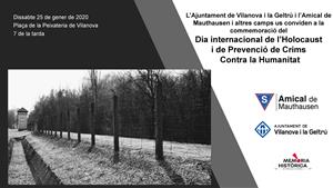 Commemoració del Dia Internacional de l’Holocaust i de prevenció de crims contra la humanitat. EIX