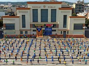Concentració de la Diada Nacional de Catalunya a Vilanova i la Geltrú. ANC