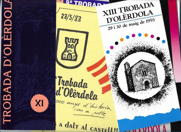 Crida de l’Ajuntament a aportar materials per a fer un vídeo commemoratiu dels 40 anys de Trobada d’Olèrdola. EIX