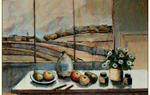 'Des de la finestra', pintura de Luisa García-Muro. Eix