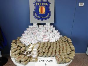 Desmantellada una organització criminal dedicada a la distribució i venda de drogues al Penedès i al Garraf. Mossos d'Esquadra