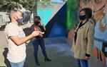 Dos murals a Ribes i les Roquetes promouen entre la ciutadania l’agermanament amb Puerto Cabezas. Ajt Sant Pere de Ribes
