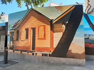 Dos murals a Ribes i les Roquetes promouen entre la ciutadania l’agermanament amb Puerto Cabezas
