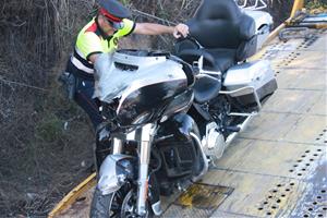 El 60% dels accidents mortals en motocicleta tenen lloc en carretera oberta. ACN