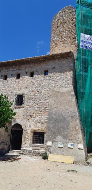 El castell de Ribes té previst d’obrir portes com a museu a principis de 2021. Ajt Sant Pere de Ribes