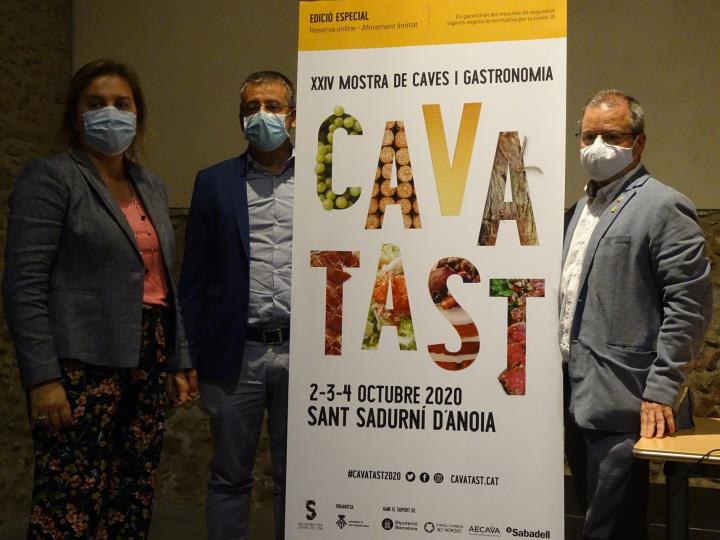 El Cavatast 2020 es reinventa i es trasllada a quatre caves de Sant Sadurní d'Anoia. Ramon Filella